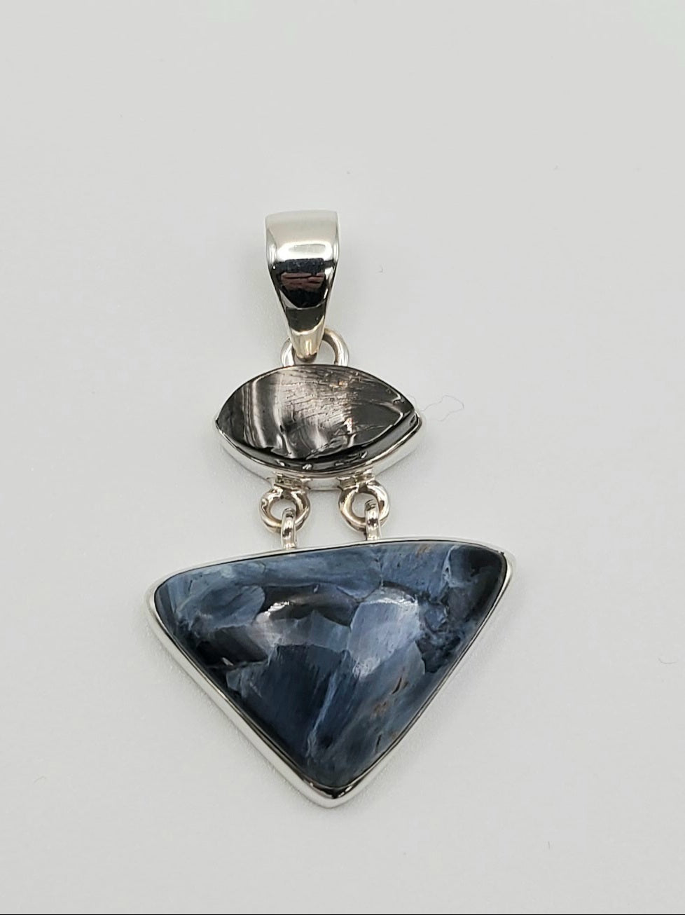 SS Shungite Pietersite Pendant