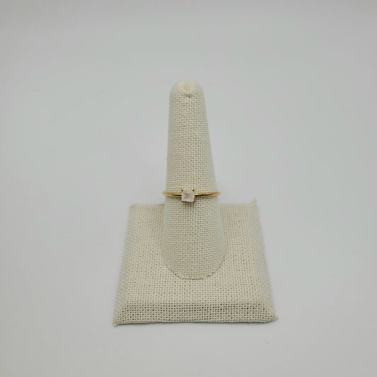 GP Moonstone Gemstone Faceted Ring