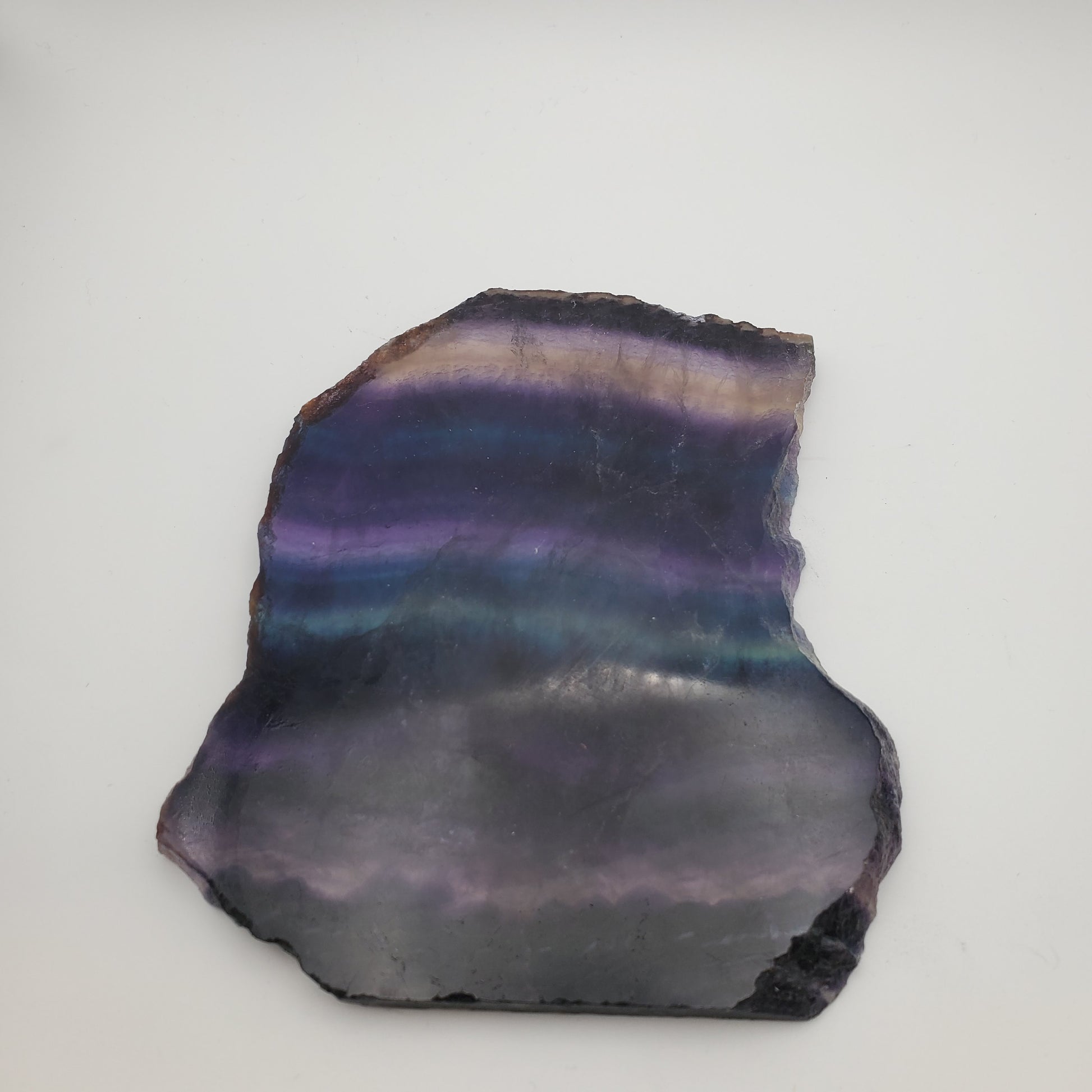 Rainbow Fluorite Slab