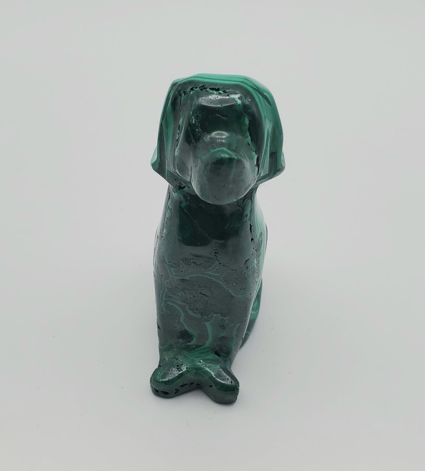 Malachite Dog 3 inch
