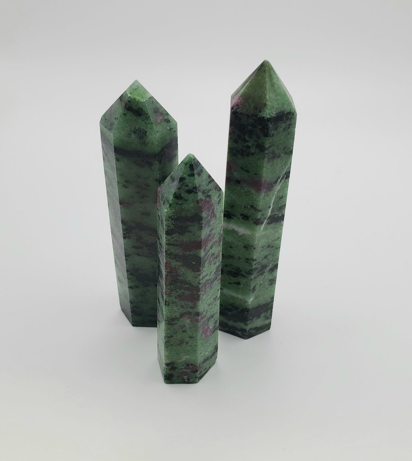 Ruby Zoisite Towers 3-3.5 inch