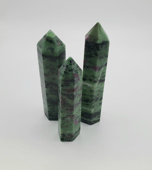 Ruby Zoisite Towers 3-3.5 inch