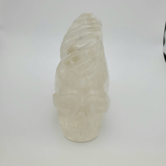 Carved Skull with Horse Head