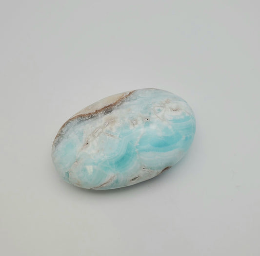 Caribbean Calcite Palm Stone Small