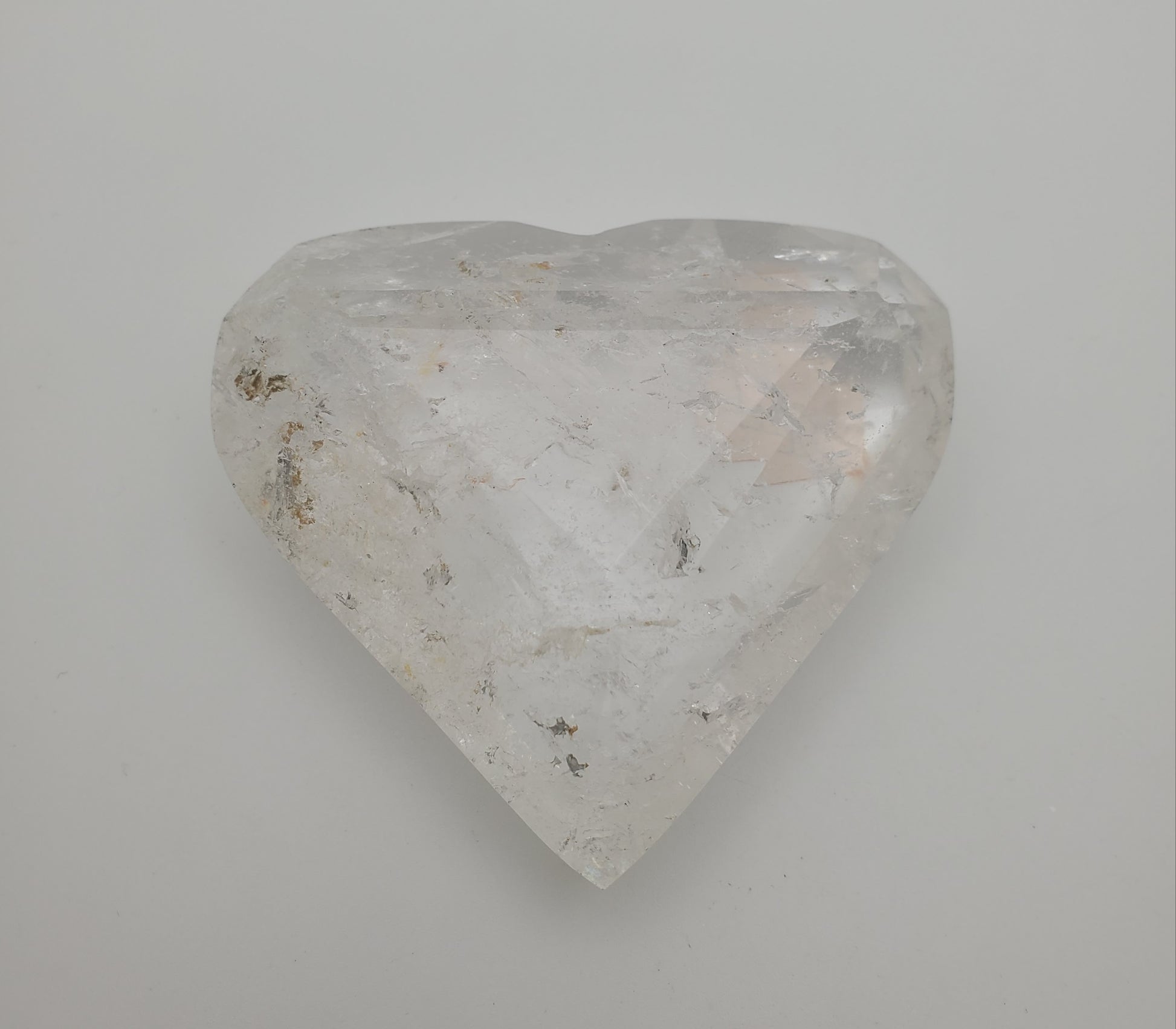 Medium Clear Quartz Heart