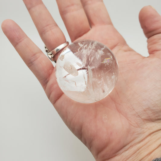 Small Clear Quartz Sphere