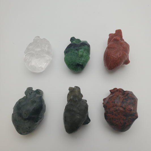 Human Heart Gemstone