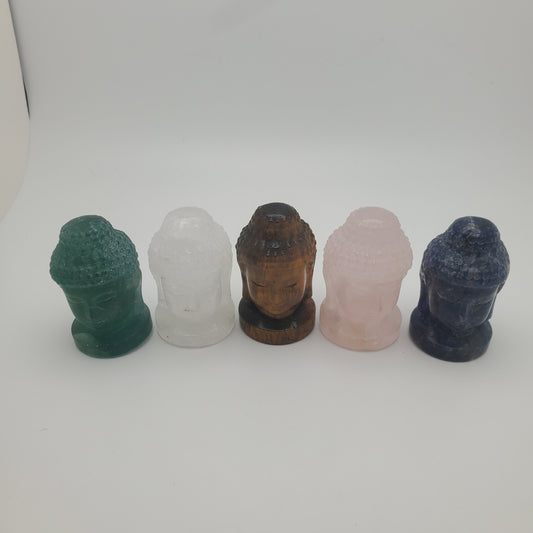 Gemstone Buddha Head