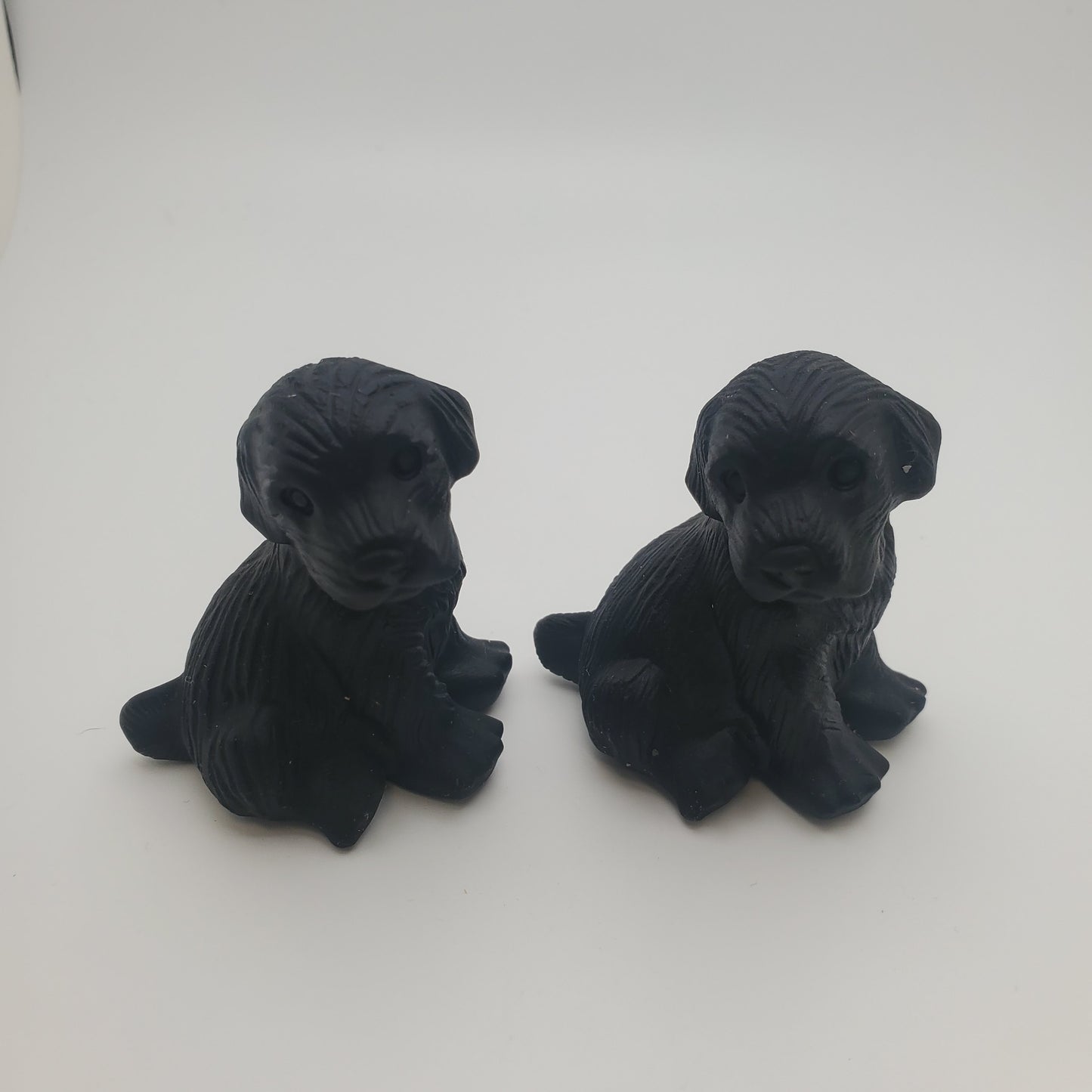 Shungite Carved Black Dog