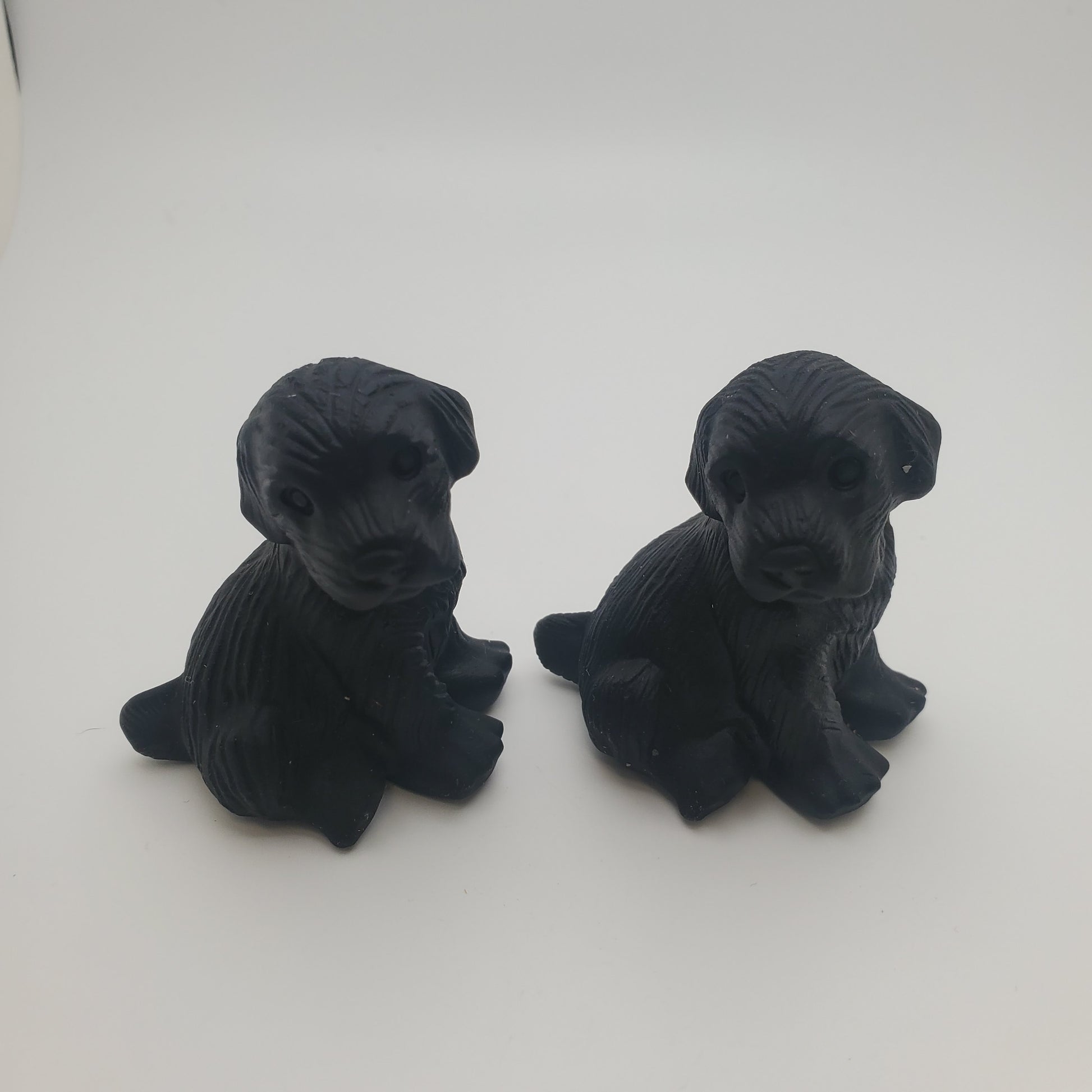 Shungite Carved Black Dog