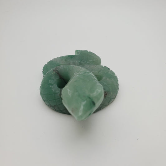 Aventurine Carved Snake