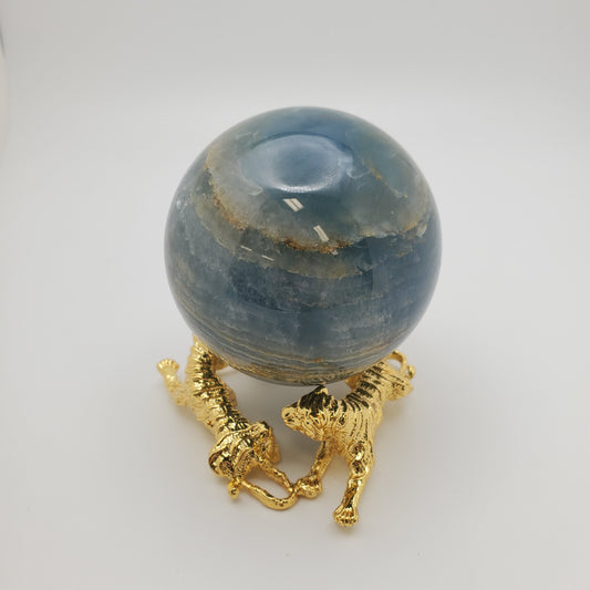 Blue Calcite Sphere