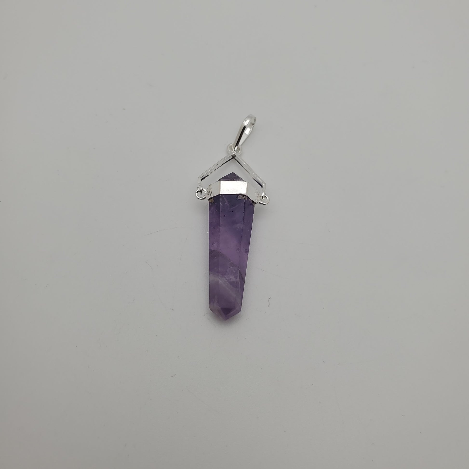 Amethyst Swing Point Pendant