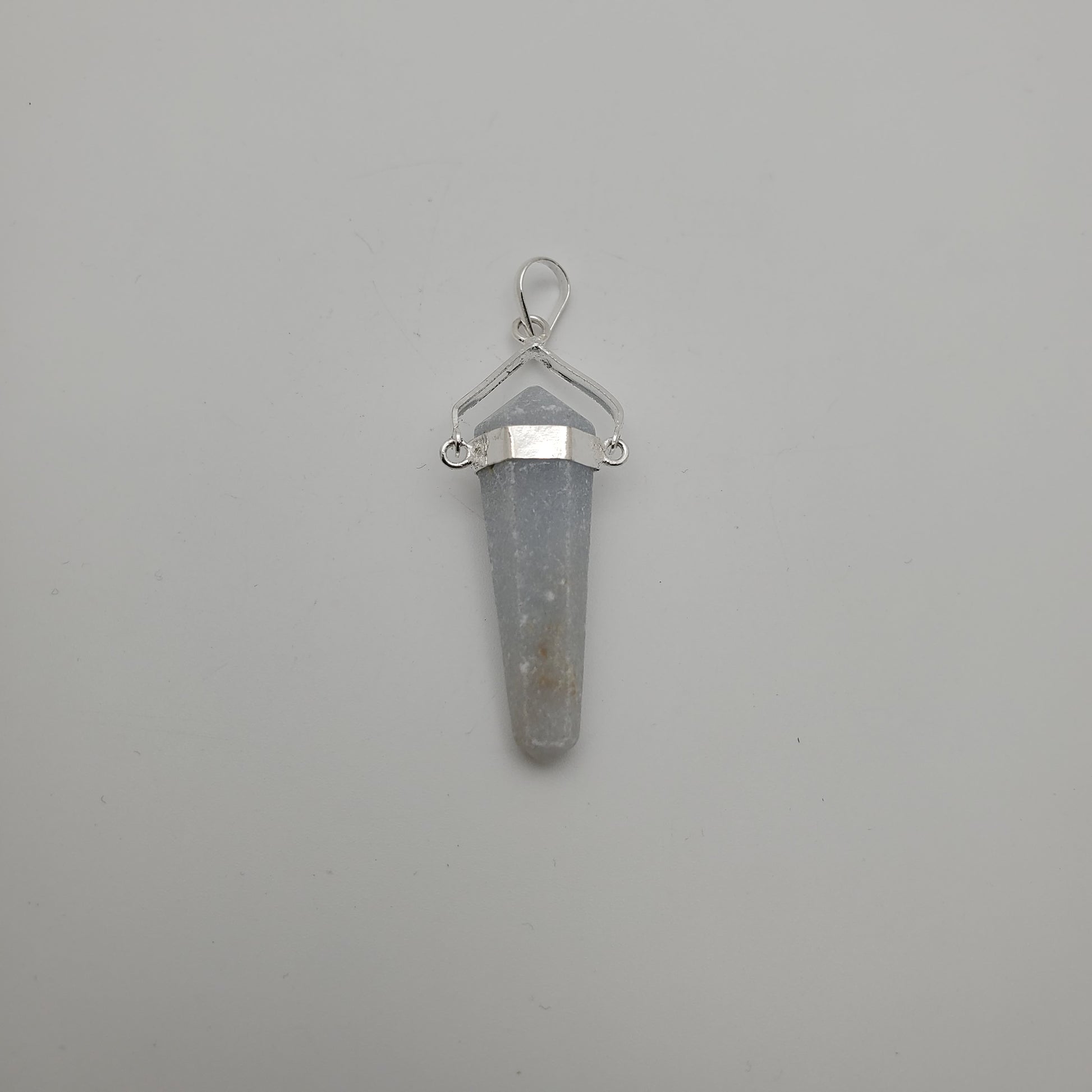 Angelite Swing Point Pendant