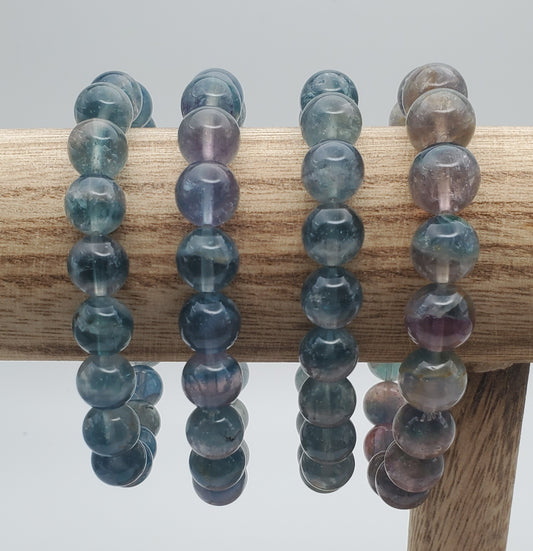 9-10mm Fluorite Bracelet