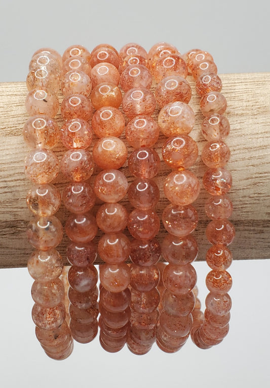 5-6mm Sunstone Bracelet