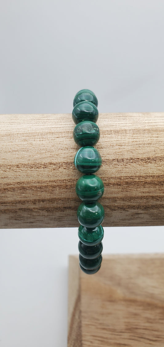 8mm Malachite Bracelet