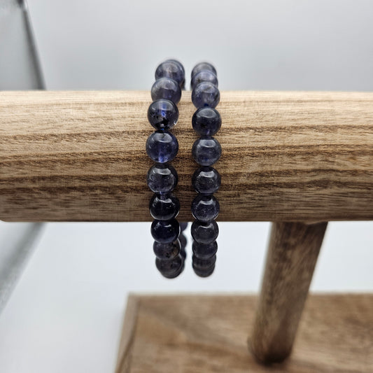 8mm Iolite Bracelet