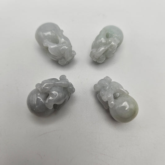 Carved Jade Skull