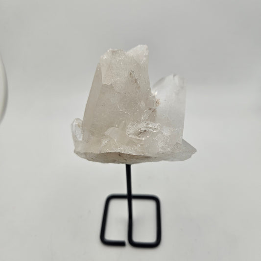 Small Cluster Quartz on Stand