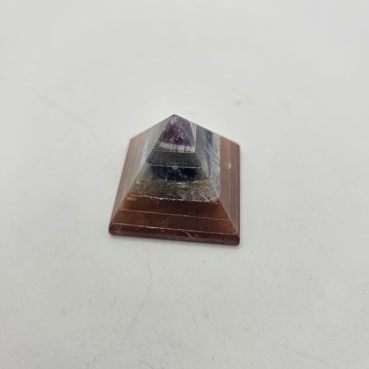 7 Chakra Small Pyramid
