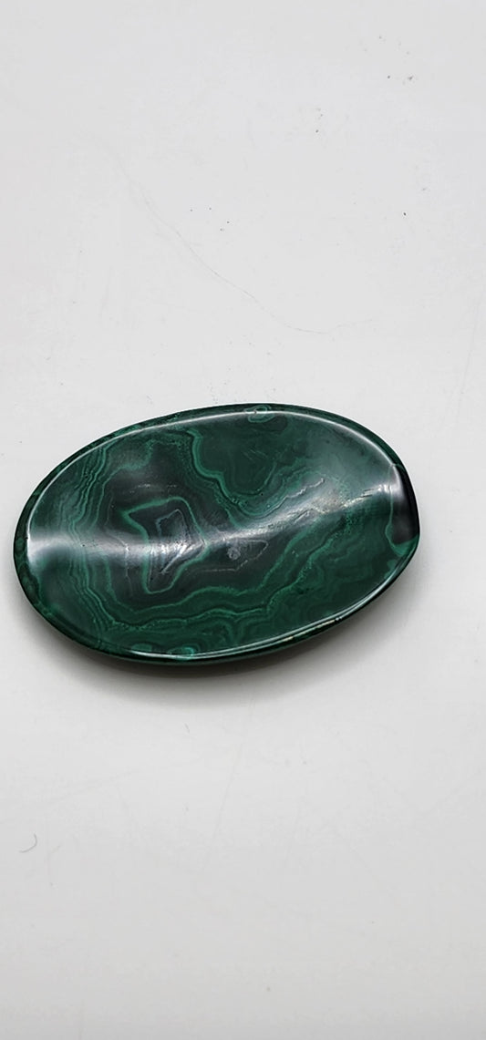 Malachite Worry Stone