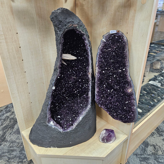 Amethyst with Door
