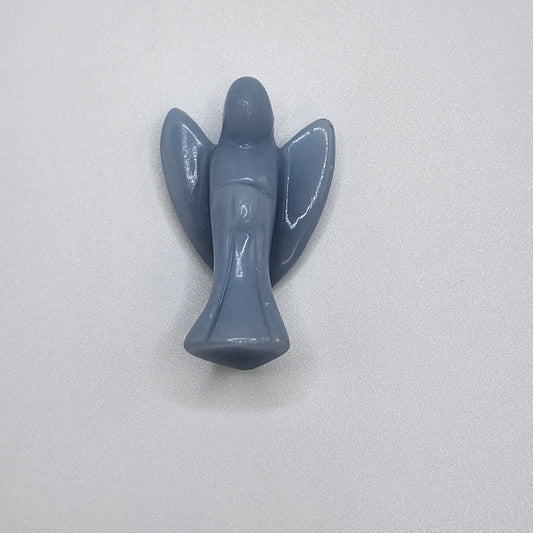 Angelite Angel Gemstone 2"