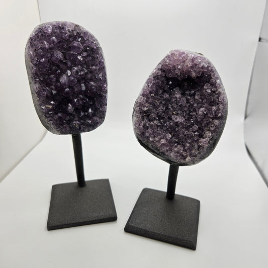Small Amethyst Egg on Stand