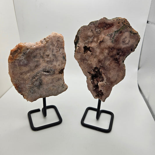 Pink Amethyst on Stand 25.99
