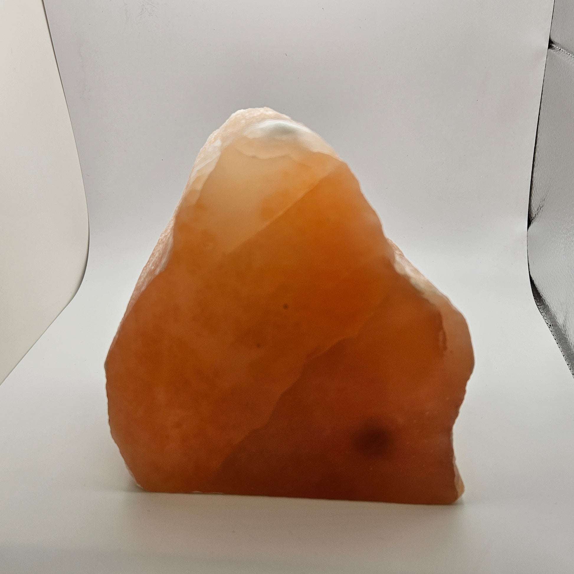 Medium Orange Selenite Lamp 44.99