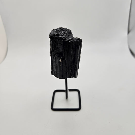 Small Black Tourmaline on Stand