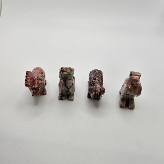 Assorted Gemstone Animals