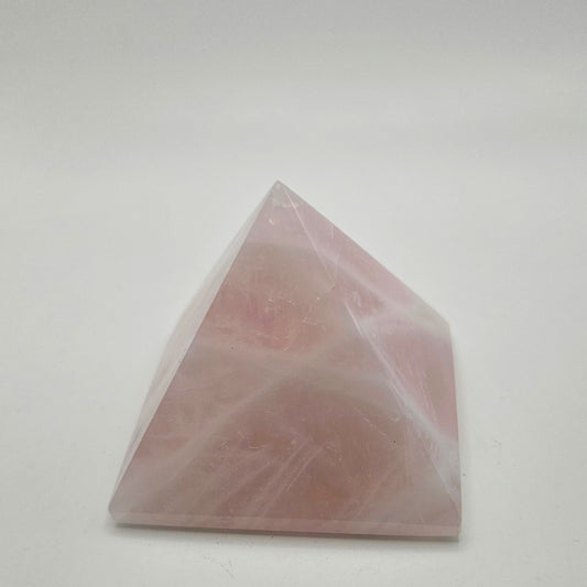 Rose Quartz Pyramid 2"