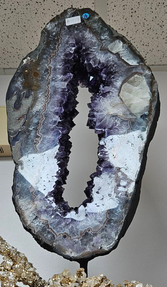 Amethyst Oval on Stand