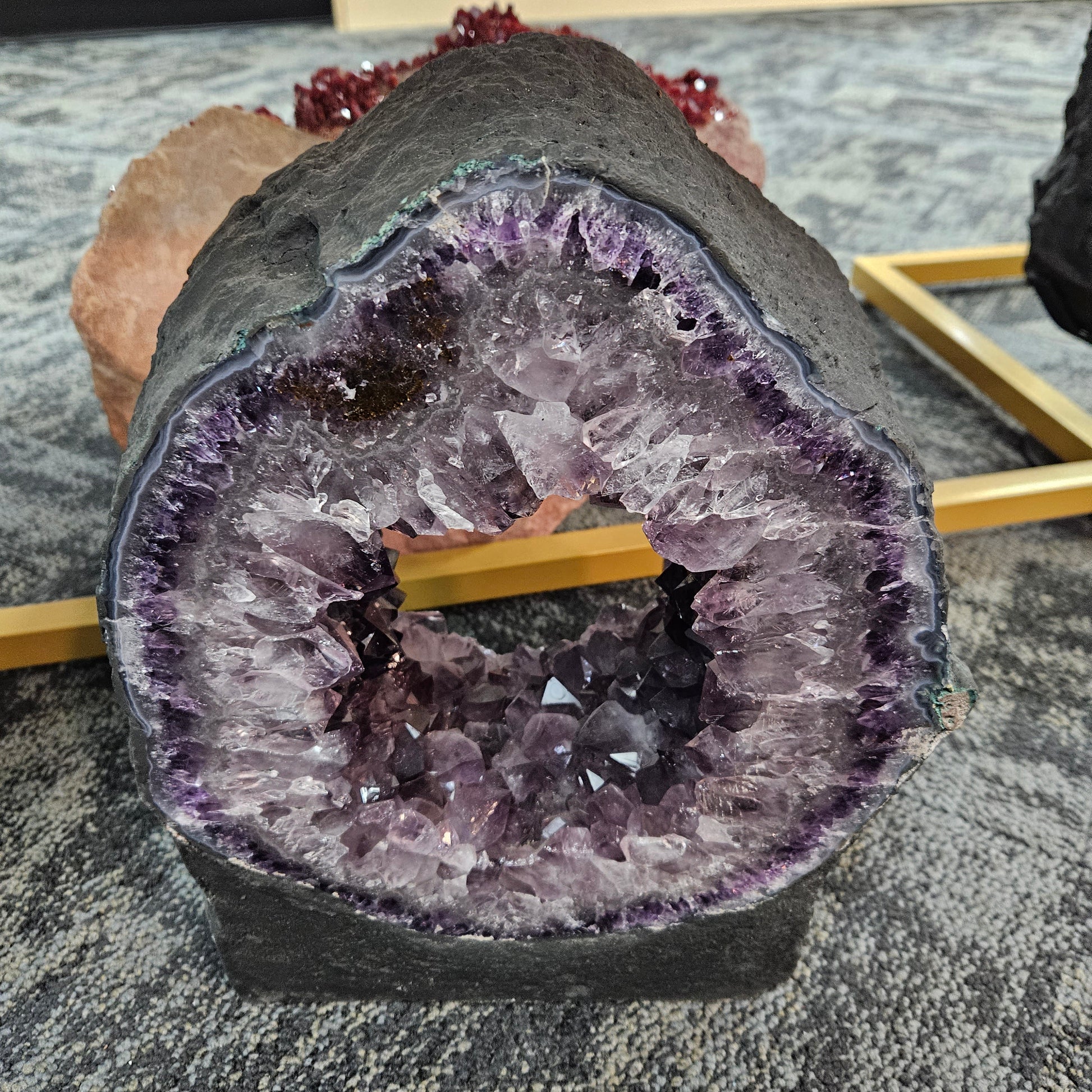 Amethyst Wide Circle