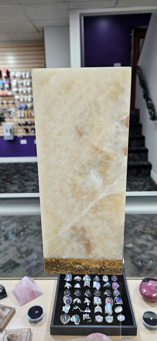 Brown Onyx Lamp