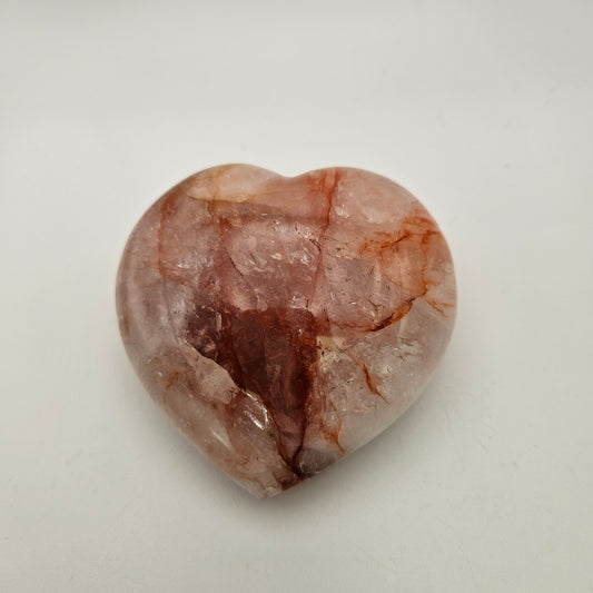 Hematoid Quartz Heart 3