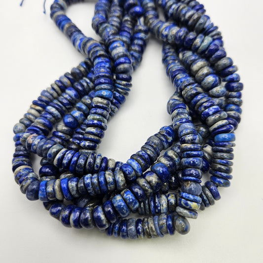 8mm Lapis Lazuli Rondelle