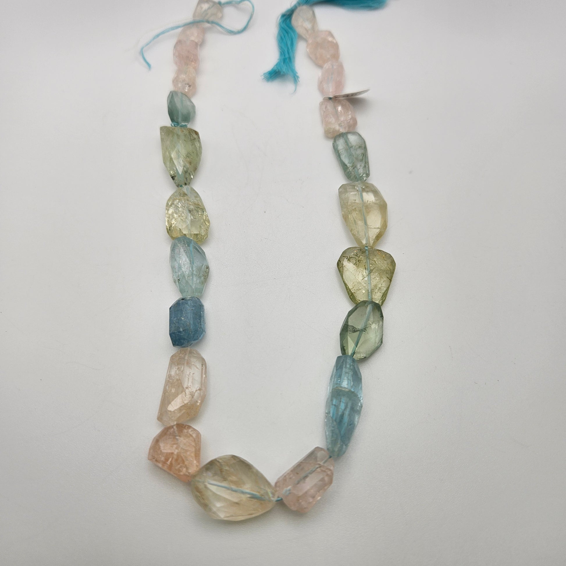 Multi Colored Aquamarine Free Form