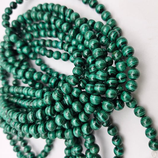 6mm Malachite Round