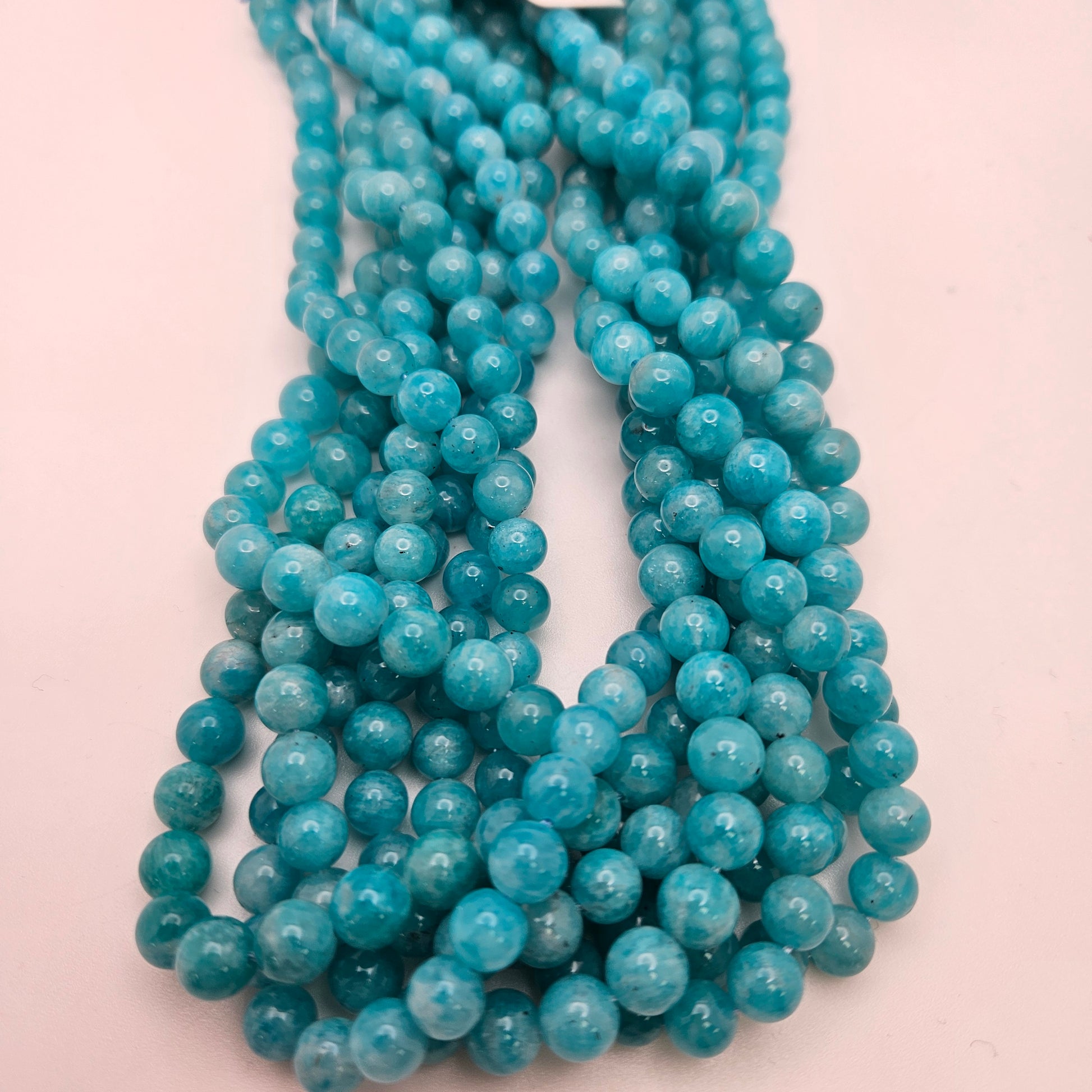 6mm Russian Amazonite Round