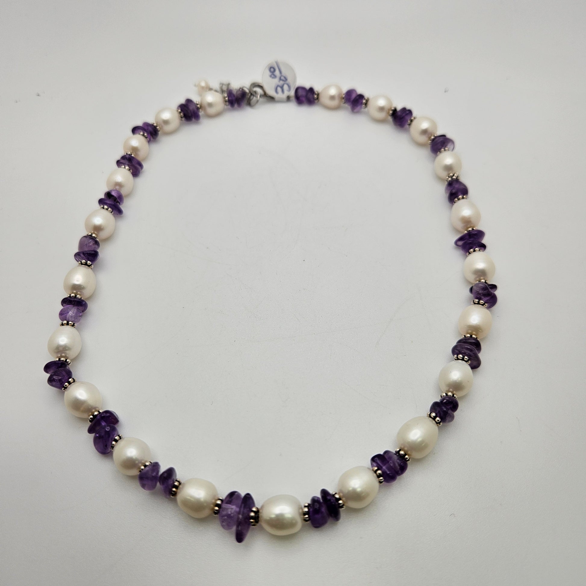 Pearl Amethyst Necklace