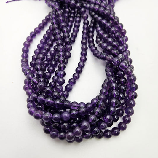 6mm A+ Amethyst Round