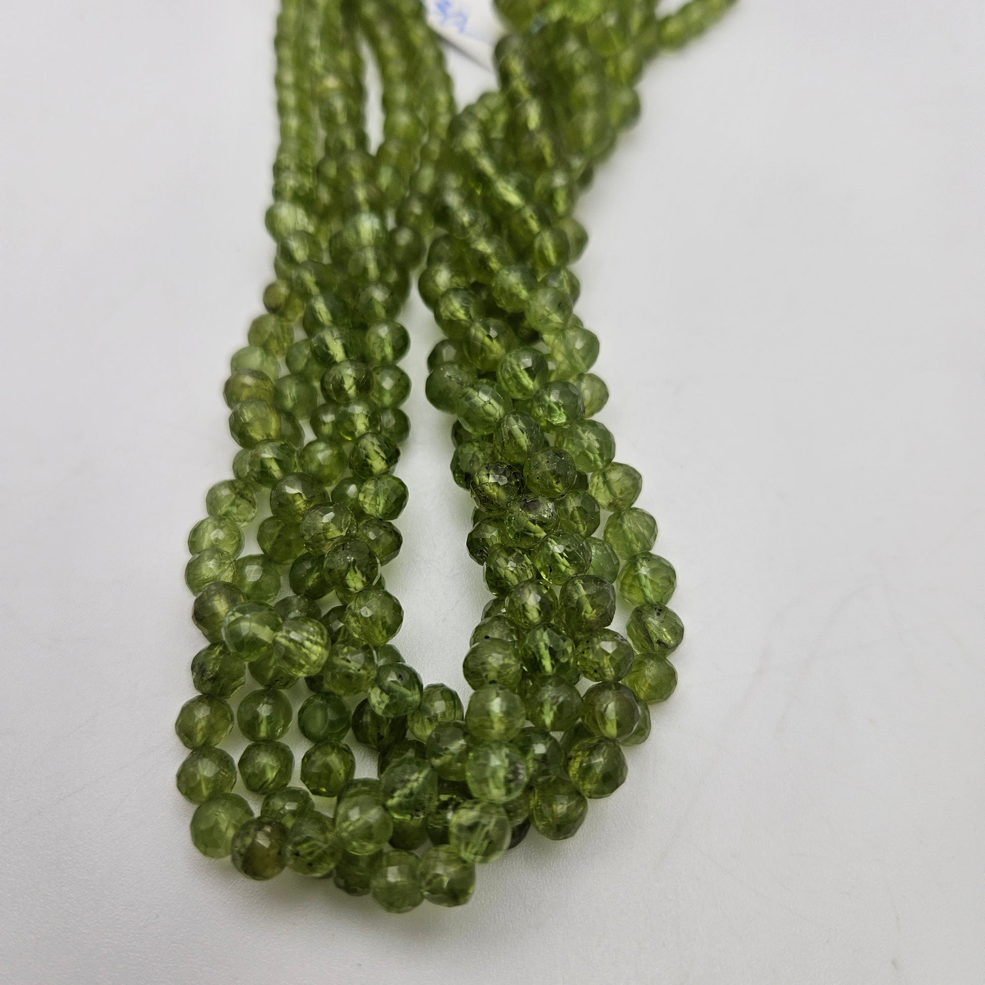6mm Peridot Round Faceted