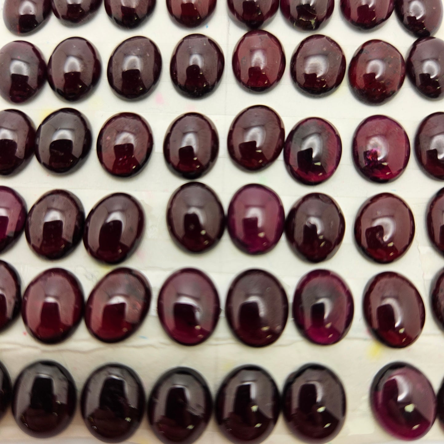 8x10mm Garnet Oval Cabochon