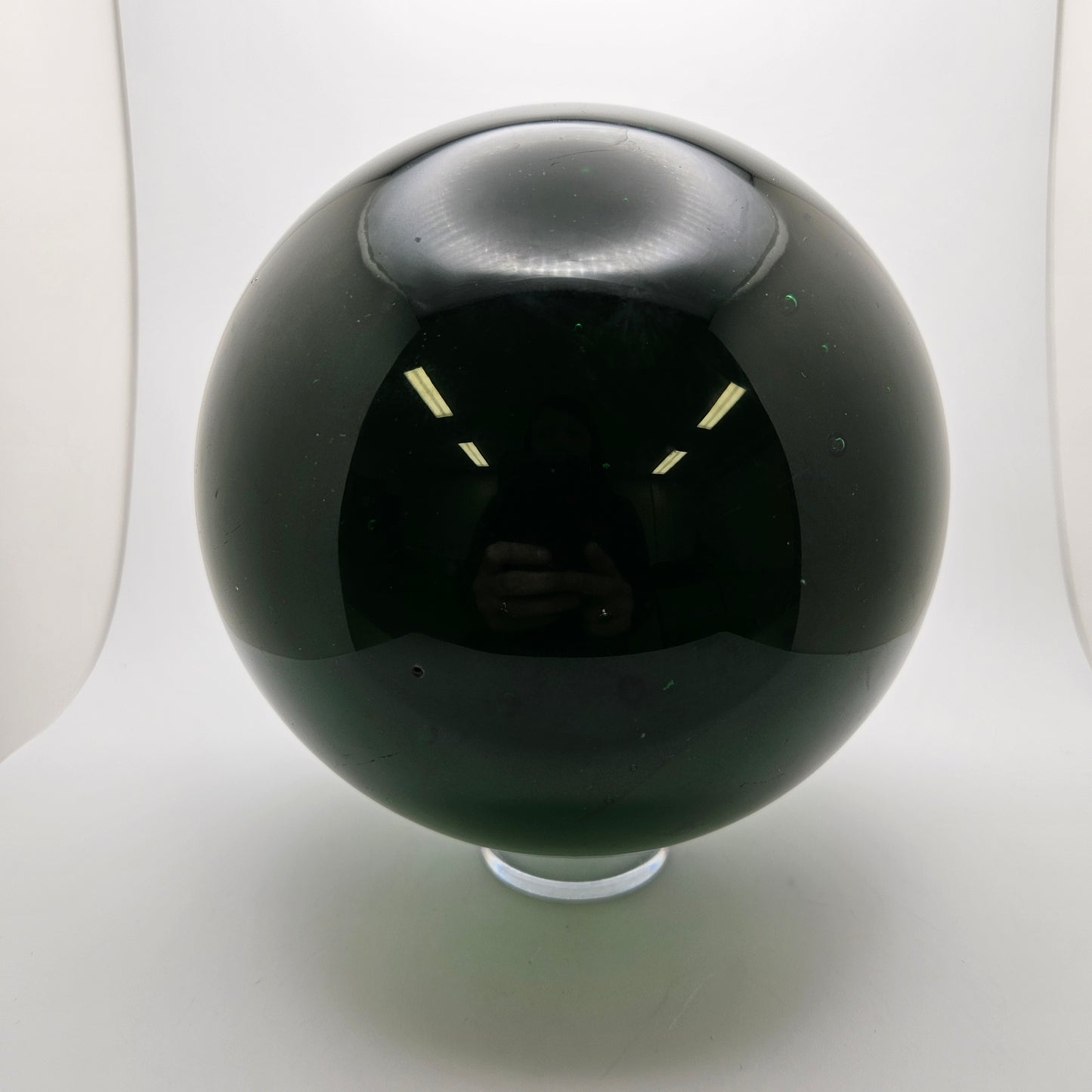 Green Obsidian Sphere