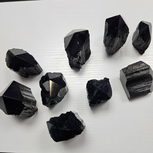 Assorted Black Tourmaline Points