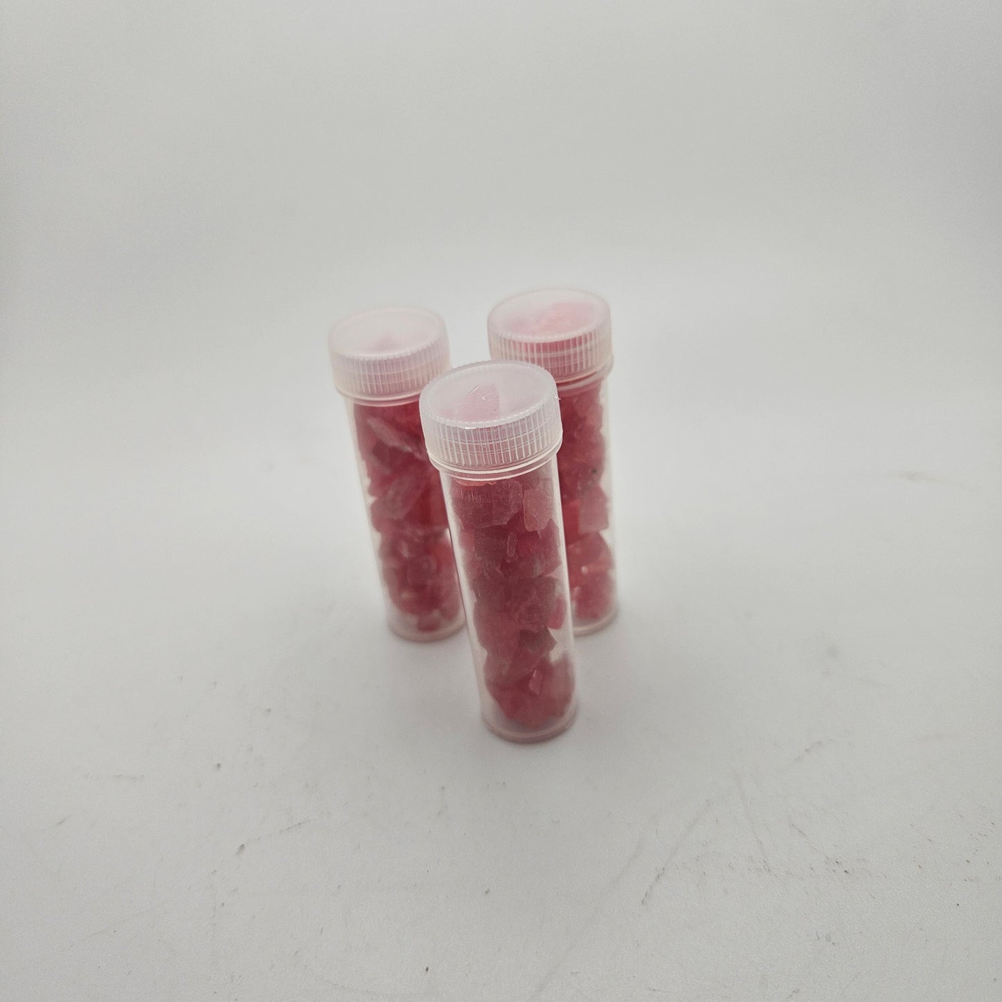 Rhodochrosite Chip Vials