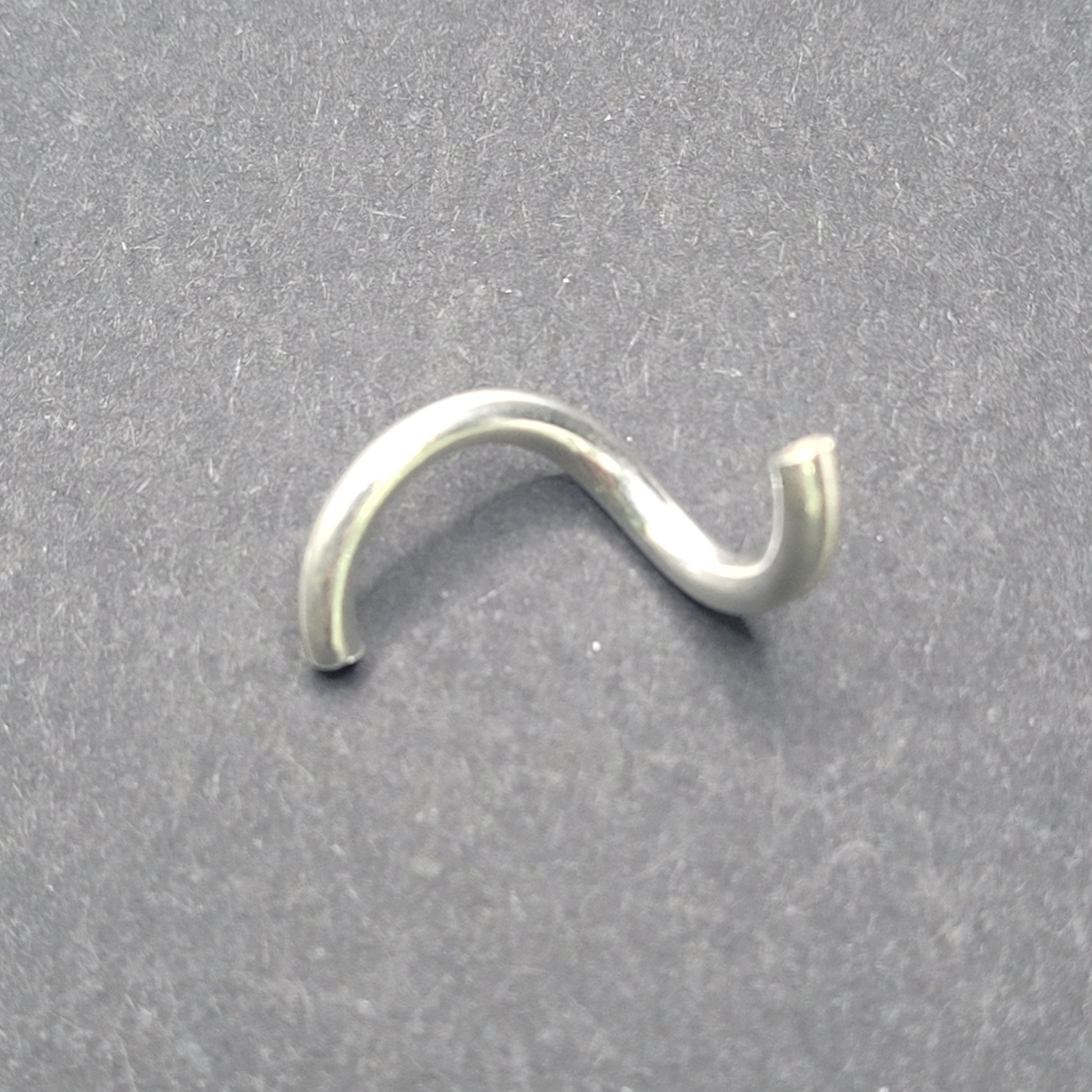 Sterling Silver Spiral Tube Spacer